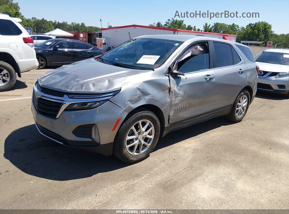 3GNAXKEG2PL149421 2023 CHEVROLET EQUINOX Silver Передня ліва чверть