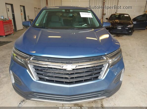 3GNAXKEG3RL264225 2024 CHEVROLET EQUINOX Blue Սարքավորումների վահանակի տեսք