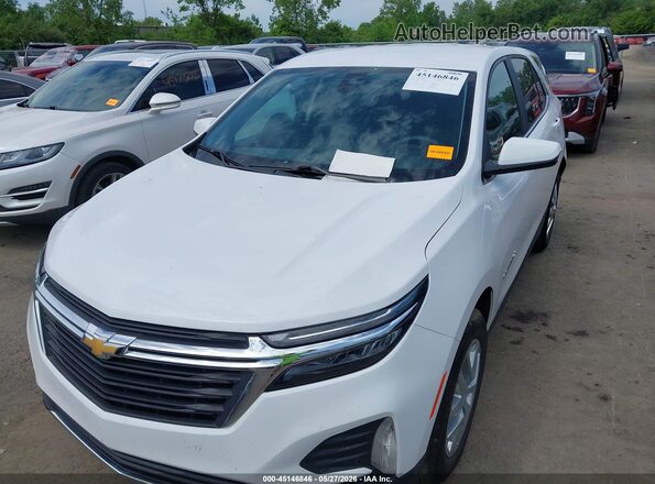 3GNAXKEG5PL120978 2023 CHEVROLET EQUINOX White Вид спереду