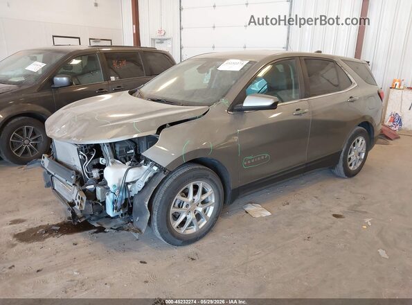 3GNAXKEG5PS208287 2023 CHEVROLET EQUINOX Gray Առջևի ձախ երեք քառորդ տեսարան