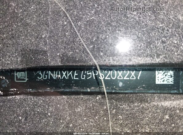 3GNAXKEG5PS208287 2023 CHEVROLET EQUINOX Gray Շարժիչի բաժամունքի տեսք