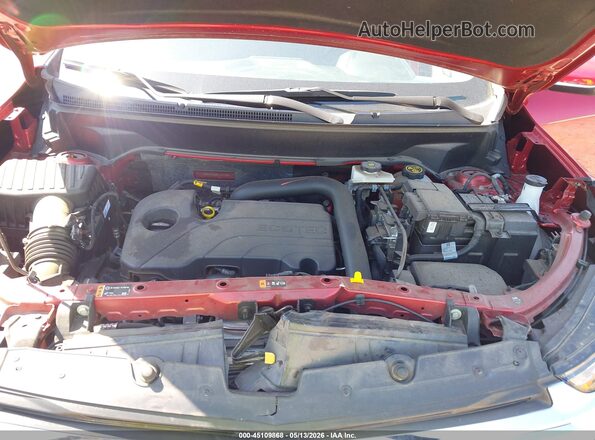 3GNAXKEG8PL257140 2023 CHEVROLET EQUINOX Red Widok z tyłu