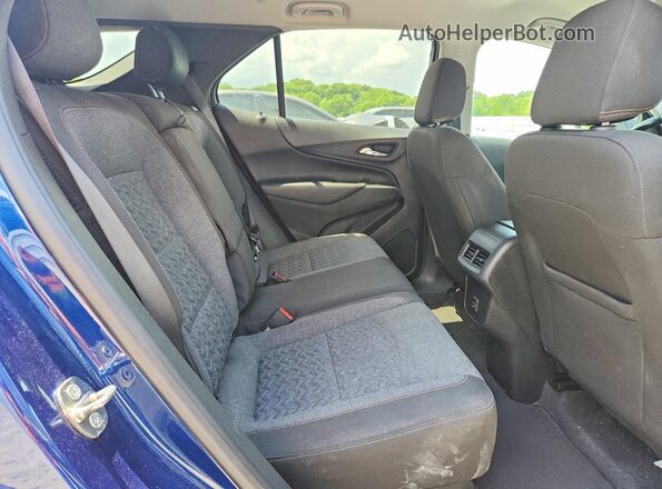 3GNAXKEG8PS149025 2023 CHEVROLET EQUINOX Синий Вид задней части салона