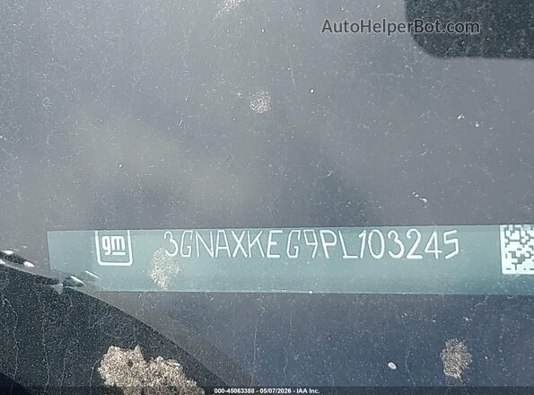 3GNAXKEG9PL103245 2023 CHEVROLET EQUINOX White 