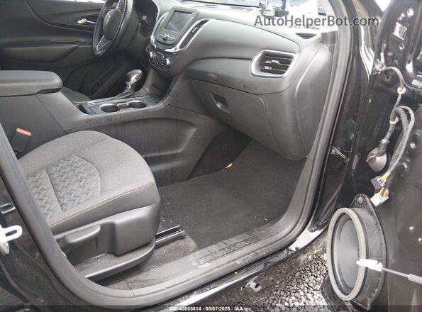 3GNAXKEG9PL219304 2023 CHEVROLET EQUINOX Черный Вид салона спереди