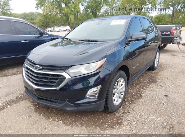 3GNAXKEV2LS635032 2020 CHEVROLET EQUINOX Dark Blue Առջևի ձախ երեք քառորդ տեսարան