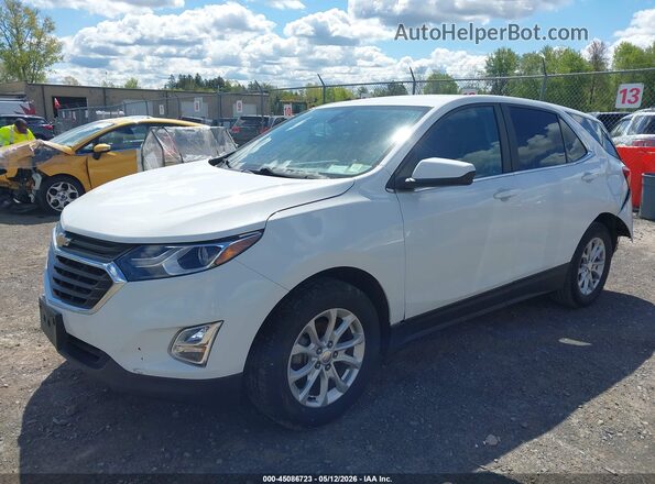 3GNAXKEV2MS118685 2021 CHEVROLET EQUINOX White წინა მარცხენა ხედი სამი მეოთხედიდან