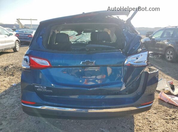 3GNAXKEV3ML306383 2021 CHEVROLET EQUINOX Blue 