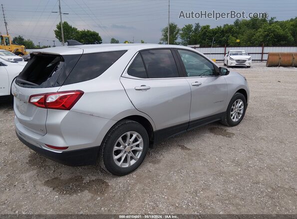 3GNAXKEV3MS131364 2021 CHEVROLET EQUINOX Серебряный Задняя правая четверть