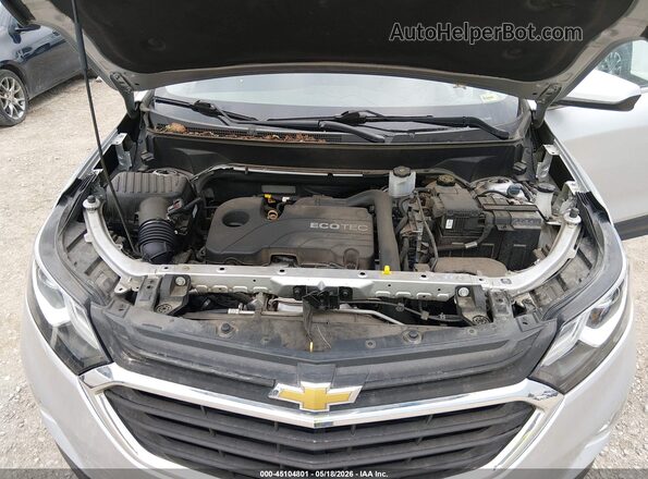 3GNAXKEV3MS131364 2021 CHEVROLET EQUINOX Серебряный Вид сзади