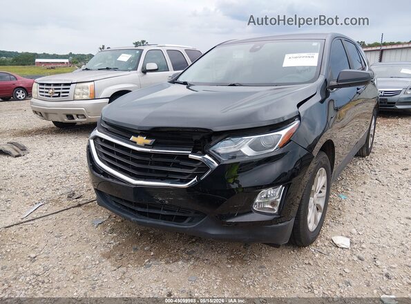3GNAXKEV4ML364129 2021 CHEVROLET EQUINOX Black Widok z przodu