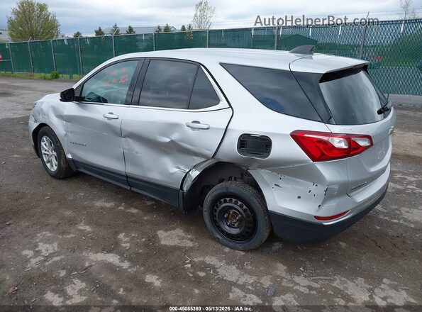 3GNAXKEV5LS629709 2020 CHEVROLET EQUINOX Silver Задня ліва чверть