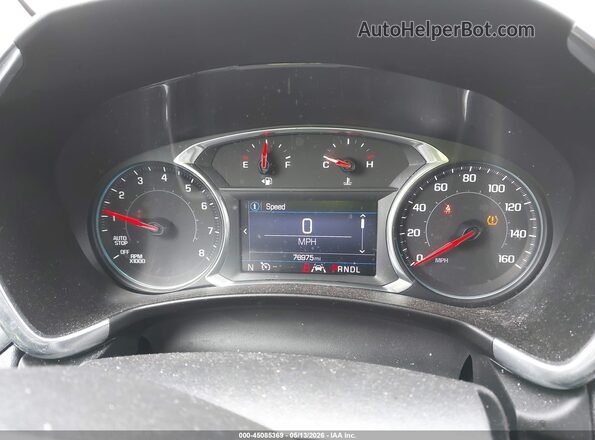 3GNAXKEV5LS629709 2020 CHEVROLET EQUINOX Silver Вид задніх сидінь