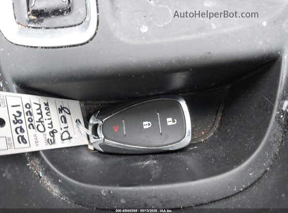3GNAXKEV5LS629709 2020 CHEVROLET EQUINOX Silver Вид панелі приладів