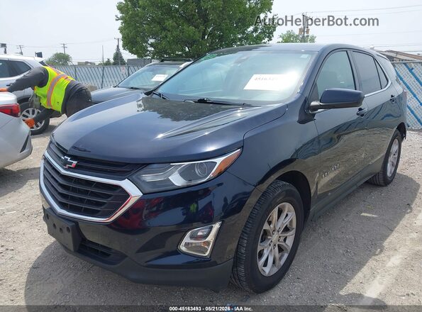 3GNAXKEV5LS673662 2020 CHEVROLET EQUINOX Blue წინა მარცხენა ხედი სამი მეოთხედიდან