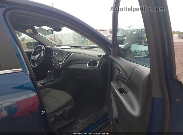 3GNAXKEV5ML391663 2021 CHEVROLET EQUINOX Blue Вид салону спереду