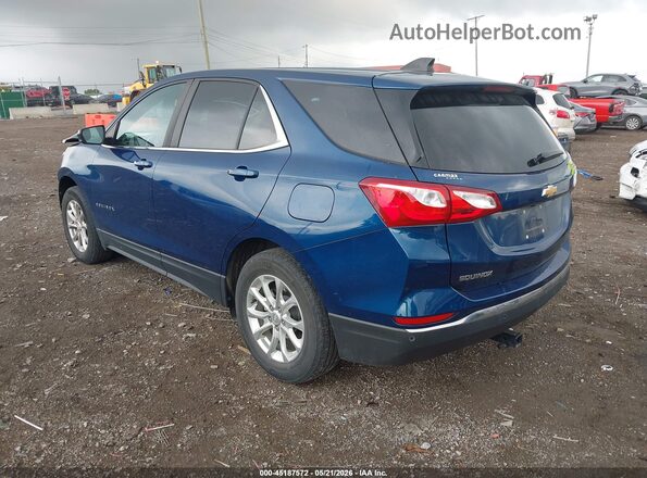 3GNAXKEV5ML391663 2021 CHEVROLET EQUINOX Blue Задня ліва чверть