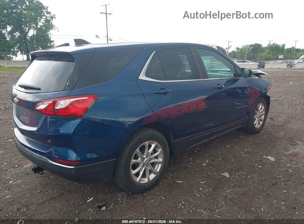 3GNAXKEV5ML391663 2021 CHEVROLET EQUINOX Blue Задня права чверть