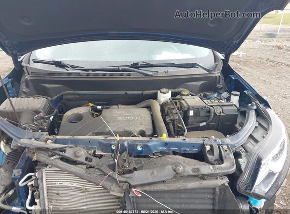 3GNAXKEV5ML391663 2021 CHEVROLET EQUINOX Blue Вид ззаду