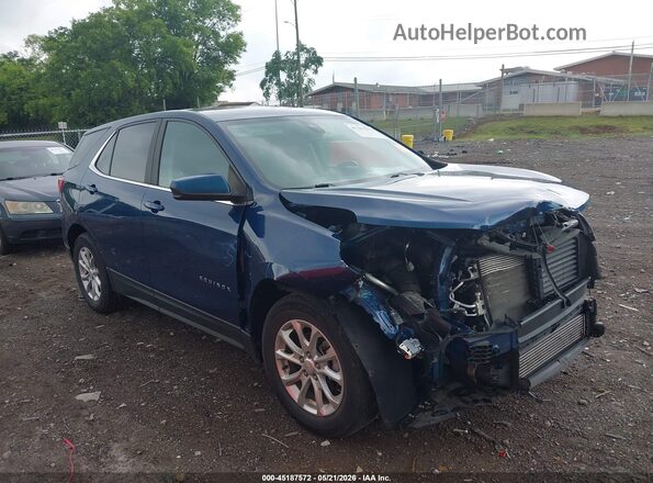3GNAXKEV5ML391663 2021 CHEVROLET EQUINOX Blue Вид задньої частини салону