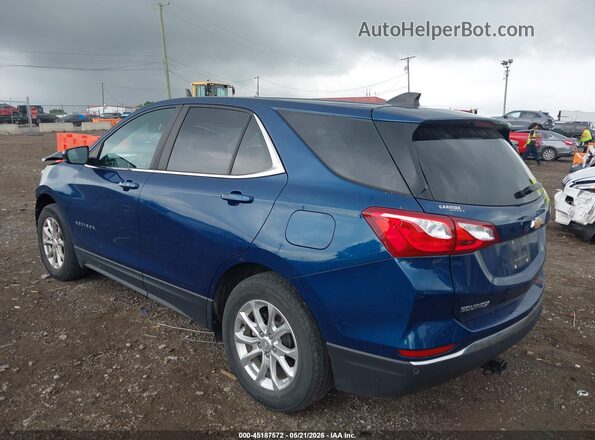 3GNAXKEV5ML391663 2021 CHEVROLET EQUINOX Blue Панорамний вид салону 360°