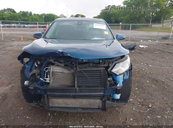 3GNAXKEV5ML391663 2021 CHEVROLET EQUINOX Blue Вид щитка приладів