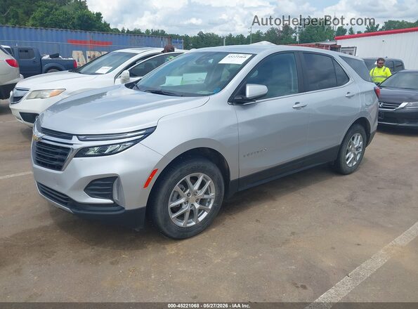 3GNAXKEV5NL242560 2022 CHEVROLET EQUINOX Silver Front left