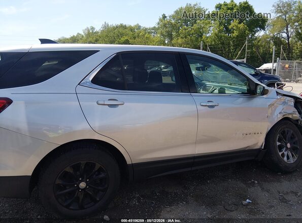 3GNAXKEV6LS562117 2020 CHEVROLET EQUINOX Silver Rear interior view