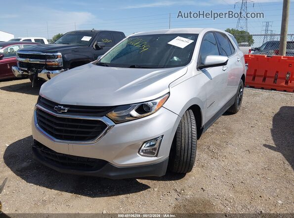 3GNAXKEV6LS562117 2020 CHEVROLET EQUINOX Silver Front left