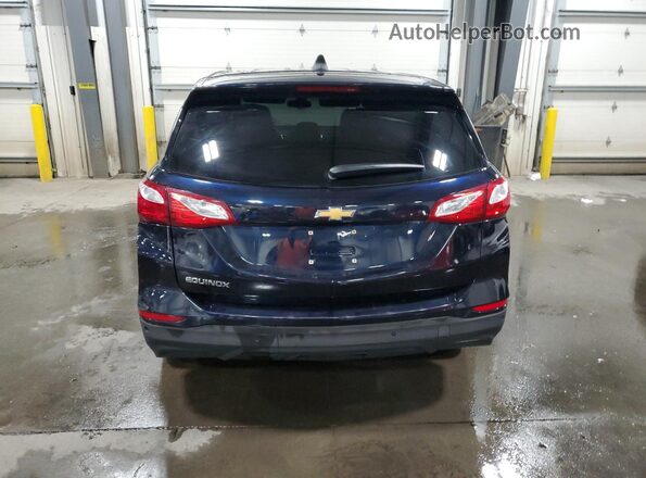3GNAXKEV6MS120147 2021 CHEVROLET EQUINOX Blue Rear view