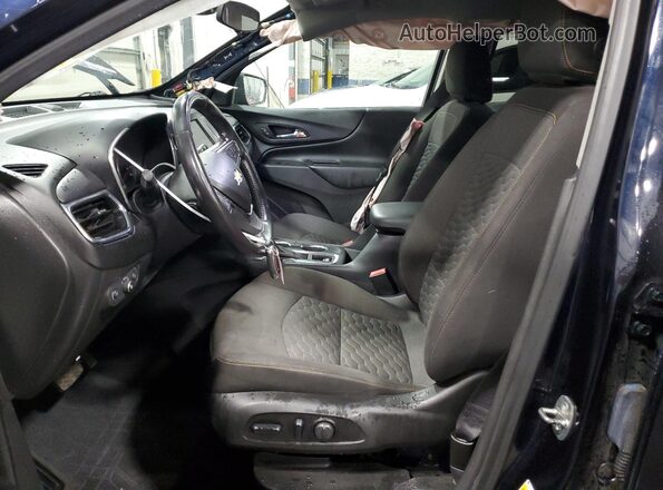 3GNAXKEV6MS120147 2021 CHEVROLET EQUINOX Blue Front interior view