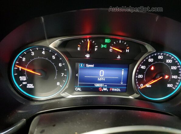 3GNAXKEV6MS120147 2021 CHEVROLET EQUINOX Blue Instrument cluster view