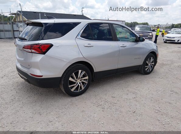 3GNAXKEV6NL198116 2022 CHEVROLET EQUINOX Silver Tył prawy
