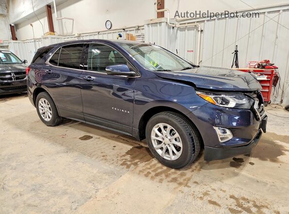 3GNAXKEV7KS511188 2019 CHEVROLET EQUINOX Blue Delantero derecho