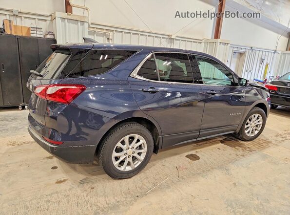 3GNAXKEV7KS511188 2019 CHEVROLET EQUINOX Blue Trasero derecho