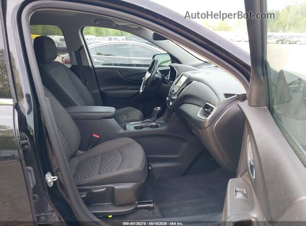 3GNAXKEV7LL342236 2020 CHEVROLET EQUINOX Black Вид салону спереду