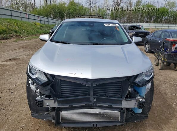 3GNAXKEV7MS100814 2021 CHEVROLET EQUINOX Silver Widok z przodu