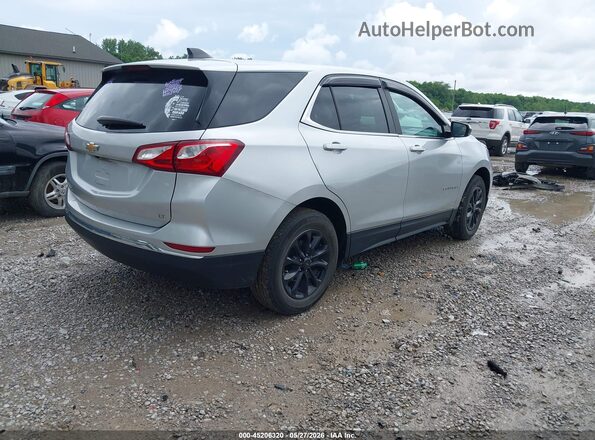 3GNAXKEV8MS131599 2021 CHEVROLET EQUINOX Silver Trasero derecho