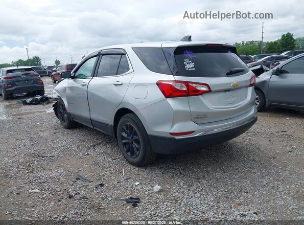 3GNAXKEV8MS131599 2021 CHEVROLET EQUINOX Silver Trasero izquierdo
