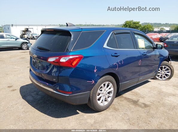3GNAXKEV9LL103657 2020 CHEVROLET EQUINOX Blue უკანა მარჯვენა