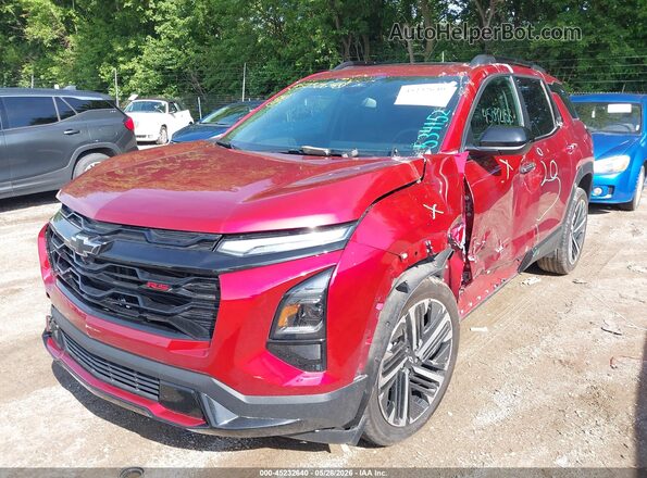 3GNAXLEG1TL130195 2026 CHEVROLET EQUINOX Красный Передняя левая четверть