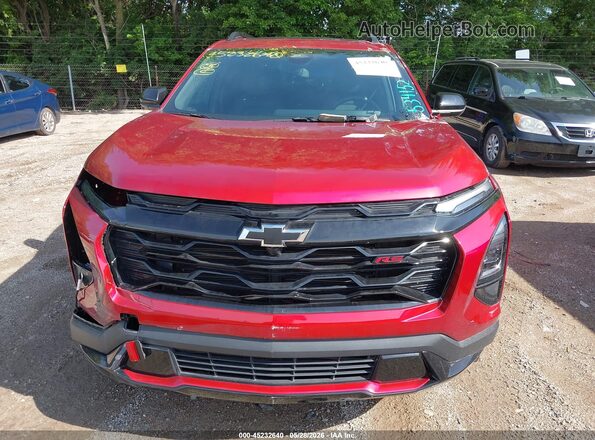 3GNAXLEG1TL130195 2026 CHEVROLET EQUINOX Красный Вид задней части салона