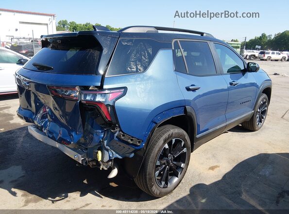 3GNAXLEG7SL120673 2025 CHEVROLET EQUINOX Blue Задня права чверть