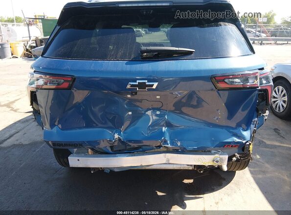 3GNAXLEG7SL120673 2025 CHEVROLET EQUINOX Blue Вид спереду