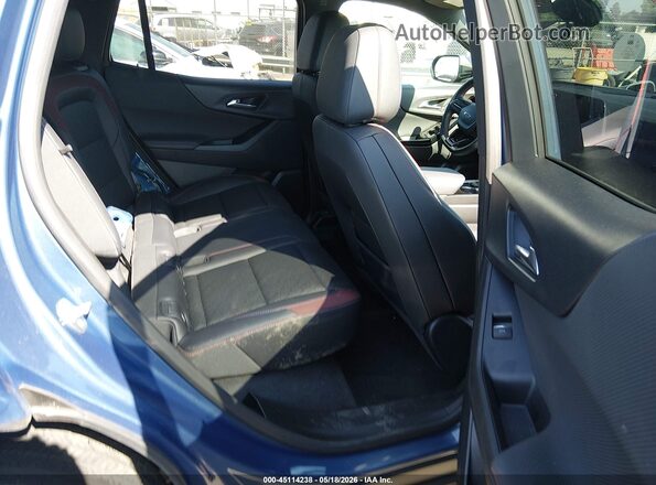 3GNAXLEG7SL120673 2025 CHEVROLET EQUINOX Blue Вид наклейки з VIN-кодом