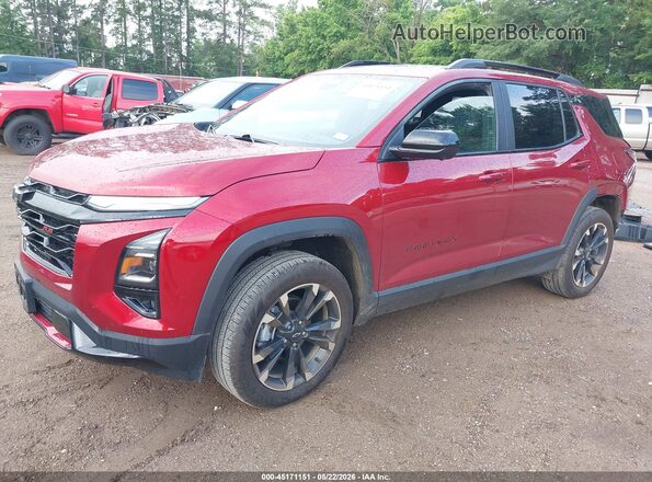 3GNAXLEG9SL116995 2025 CHEVROLET EQUINOX Red Przód lewy