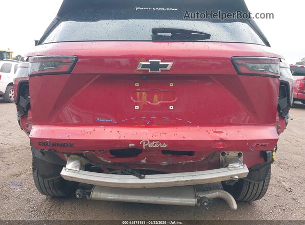 3GNAXLEG9SL116995 2025 CHEVROLET EQUINOX Red Widok z przodu