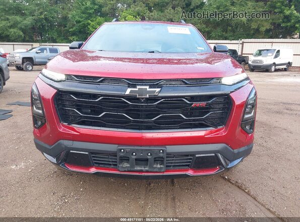 3GNAXLEG9SL116995 2025 CHEVROLET EQUINOX Red Widok wnętrza z tyłu