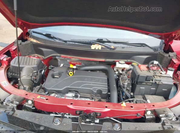 3GNAXLEG9SL116995 2025 CHEVROLET EQUINOX Red Widok z tyłu