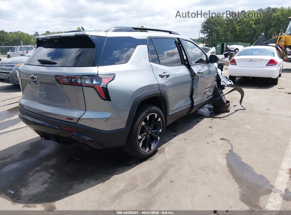 3GNAXLEG9SL160026 2025 CHEVROLET EQUINOX Silver Задня права чверть